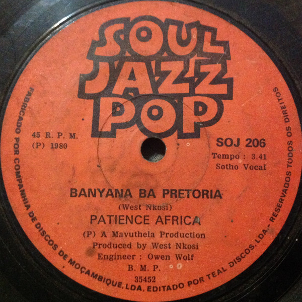 descargar álbum Patience Africa - Banyana Ba Pretoria