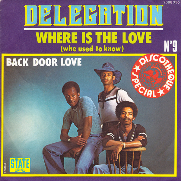 Delegation – Where's The Love (Fresh Mix 90) (1990, Vinyl) - Discogs