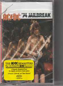 AC/DC '74 Jailbreak Cassette Tape Atlantic Records 7 