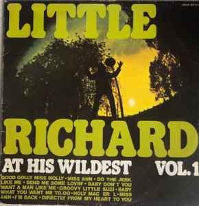 Little Richard - At His Wildest Vol. 1 album cover