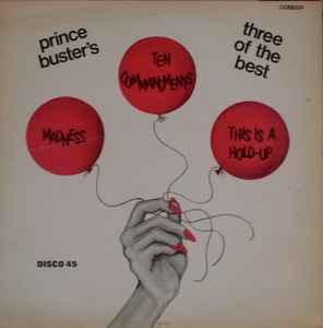 Prince Buster - Three Of The Best album cover