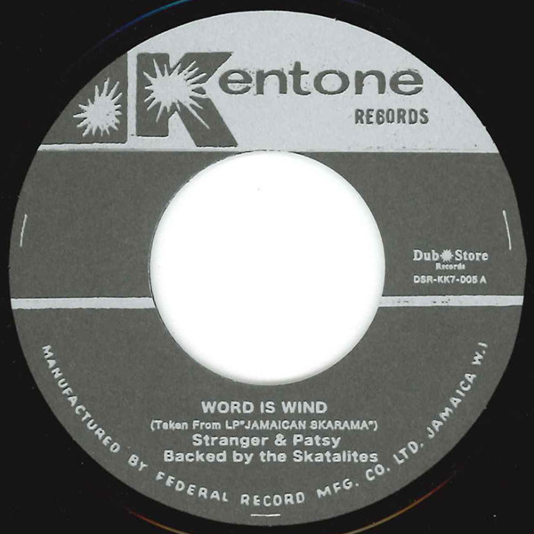 baixar álbum Stranger & Patsy Backed By The Skatalites Dobby Dobson - Word Is Wind Cry Another Cry