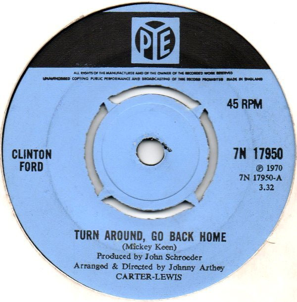 télécharger l'album Clinton Ford - Turn Around Go Back Home