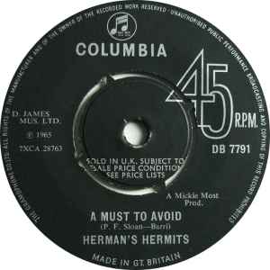 Herman's Hermits - A Must To Avoid album cover