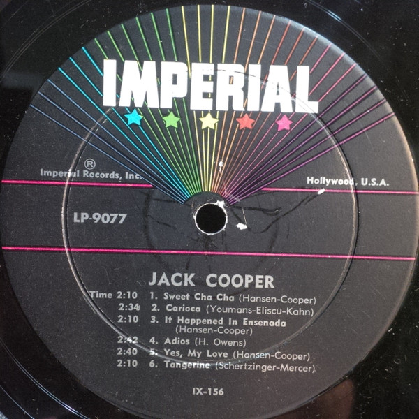 lataa albumi Jack Cooper - Lovely Companion