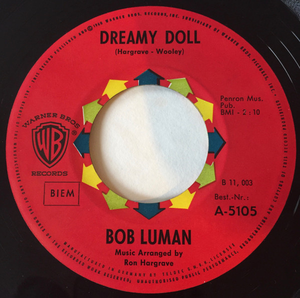 télécharger l'album Bob Luman Bob Luman With The Big Sound Of Don Ralke - Dreamy Doll Buttercup