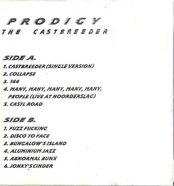 lataa albumi The Prodigy - The Castbreeder