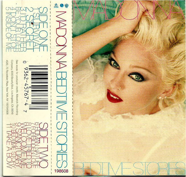 Madonna – Bedtime Stories (1994, Cassette) - Discogs