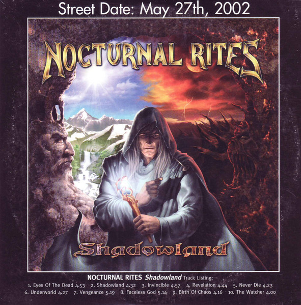 Nocturnal Rites – Shadowland (2020, Light Blue, Vinyl) - Discogs