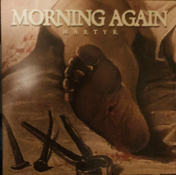 Morning Again – Martyr (2023, Milky Clear w/ Yellow Splatter