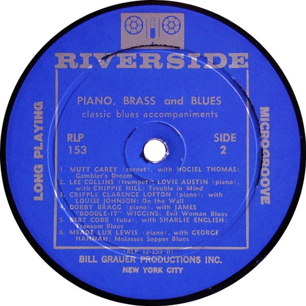 last ned album Various - Piano Brass Blues A Collection Of Classic Blues Accompaniments