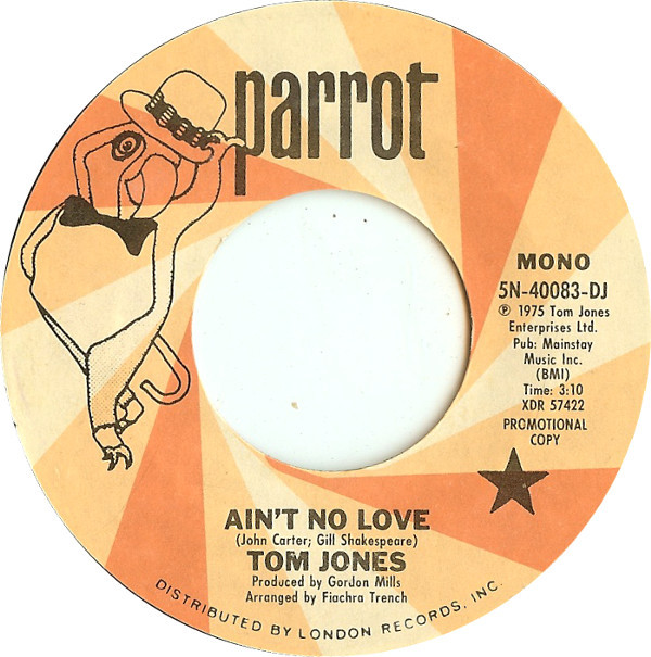 descargar álbum Tom Jones - Aint No Love