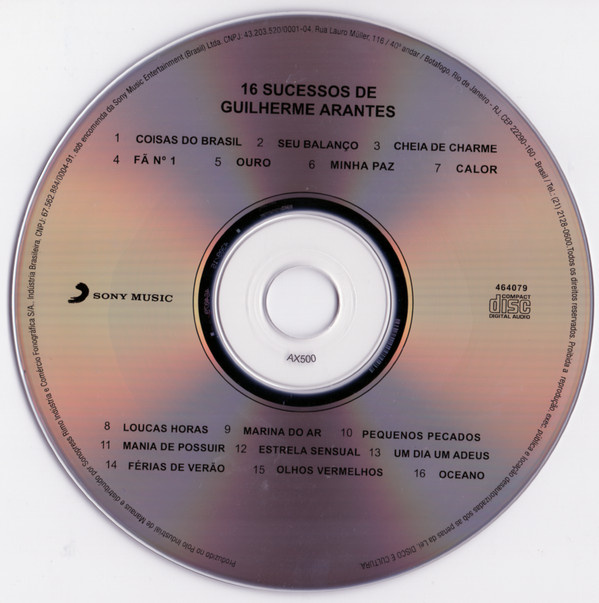 Album herunterladen Guilherme Arantes - 16 Sucessos De Guilherme Arantes