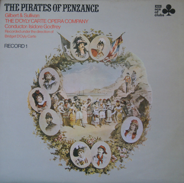 Gilbert And Sullivan, The D'Oyly Carte Opera Company, Isidore Godfrey,  Royal Philharmonic Orchestra – The Pirates Of Penzance (1968, Vinyl) -  Discogs