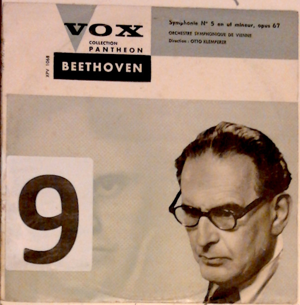 télécharger l'album Beethoven Orchestre Symphonique De Vienne Direction Otto Klemperer - 5 Symphonie En Ut Mineur Opus 67