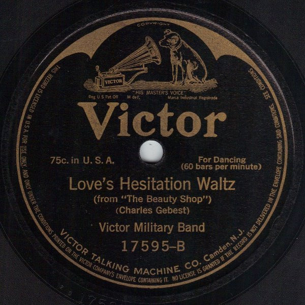 baixar álbum Victor Military Band - Valse JuneHesitation Loves Hesitation Waltz