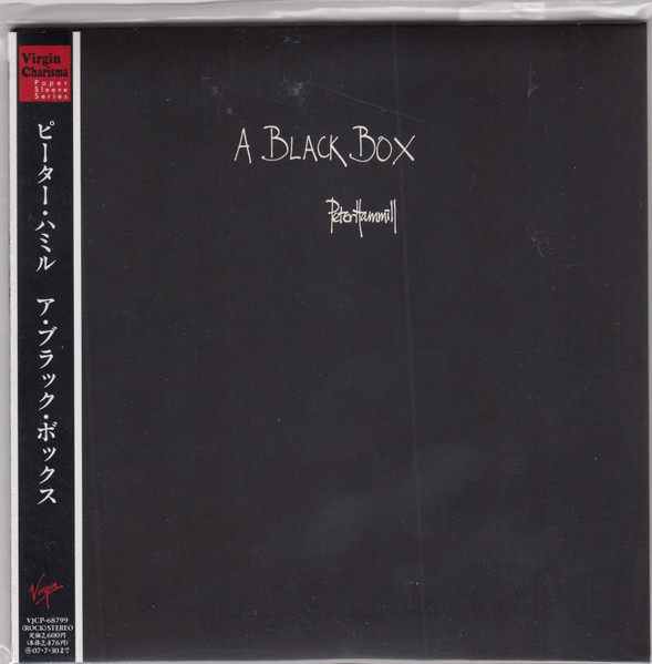 Peter Hammill – A Black Box (2007, Papersleeve, CD) - Discogs