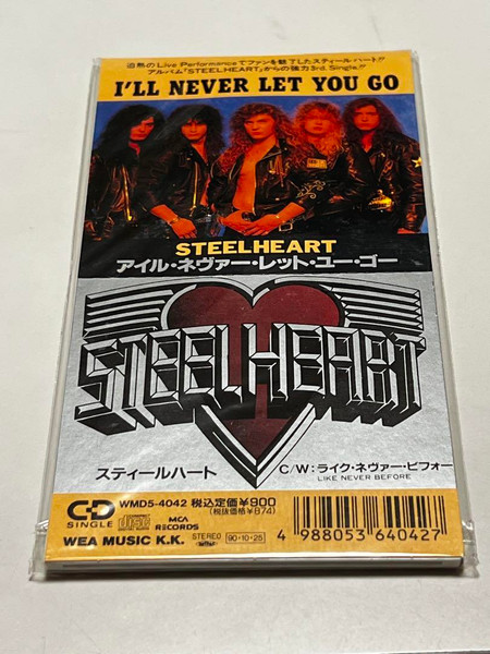Steelheart - I'll Never Let You Go (Angel Eyes) | Releases | Discogs
