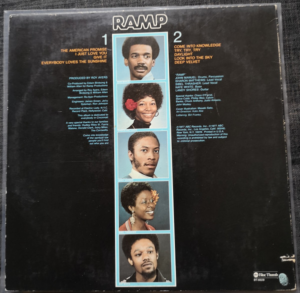 RAMP COME INTO KNOWLEDGE ROY AYERS - 洋楽