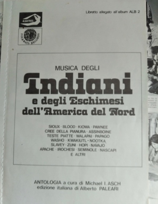 Indiani E Eschimesi Dell'America Del Nord - Musica Degli Indiani E Degli Eschimesi Dell'America Del Nord | Albatros (ALB 2) - 5