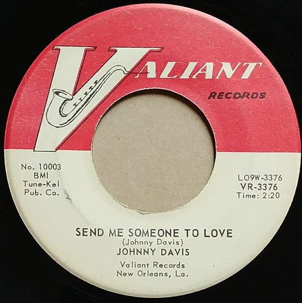 descargar álbum Johnny Davis - Send Me Someone To Love My Kind Of Baby