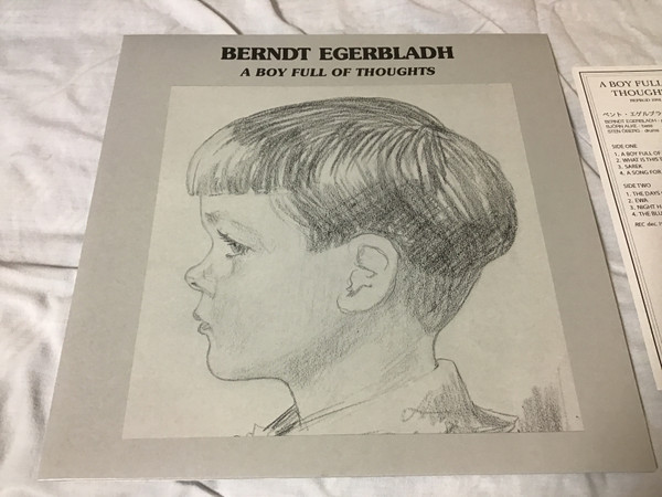 Berndt Egerbladh – A Boy Full Of Thoughts (1989, Vinyl) - Discogs