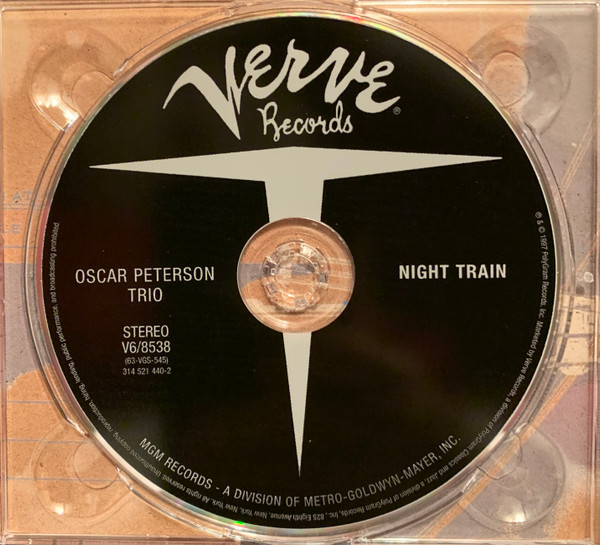 The Oscar Peterson Trio - Night Train | Verve Records (314 521 440-2) - 8