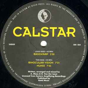 Calstar - Basswarp album cover