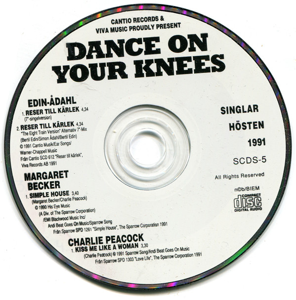 lataa albumi Various - Dance On Your Knees Singlar Hösten 1991