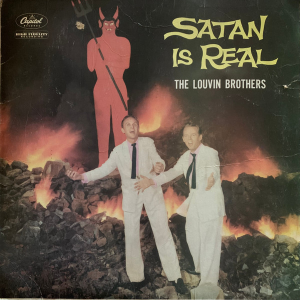 公式の LP Original US 1959 Brothers Louvin The Satan ロカビリー 