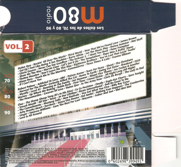 ladda ner album Various - M80 Radio Todos Los Éxitos De Los 70 80 y 90 Volumen 2