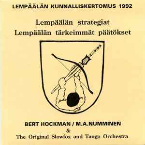 Bert Hockman - Lempäälän Kunnalliskertomus 1992 album cover