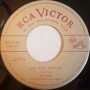 Kate Smith (2) - God Bless America / Star Spangled Banner album cover