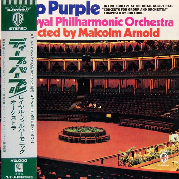 Deep Purple u0026 The Royal Philharmonic Orchestra Conducted By Malcolm Arnold  – Concerto For Group And Orchestra (1972