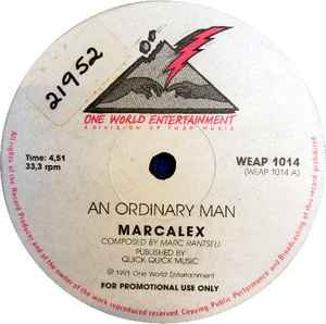 MarcAlex - An Ordinary Man  album cover