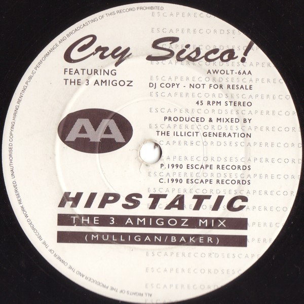 last ned album Cry Sisco! Featuring The 3 Amigoz - Hipstatic