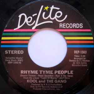 Kool & The Gang - Rhyme Tyme People album cover