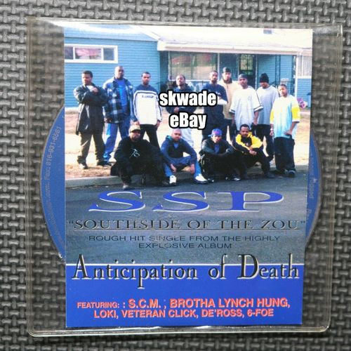 South Side Posse – Anticipation Of Death (1999, CD) - Discogs