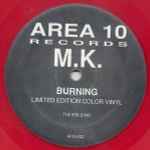 Cover of Burning, 1991, Vinyl