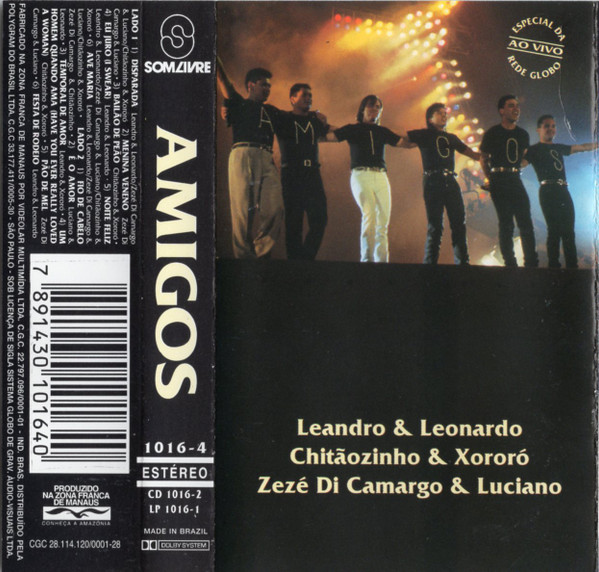 Zezé Di Camargo & Luciano - Ao Vivo, Vol. 1, Releases