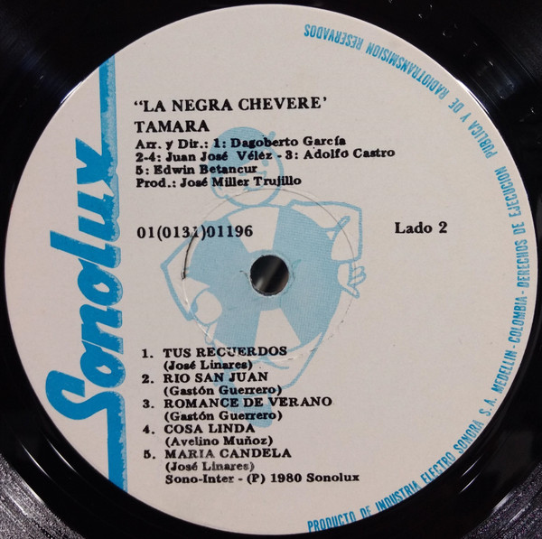 Album herunterladen Tamara - La Negra Chevere
