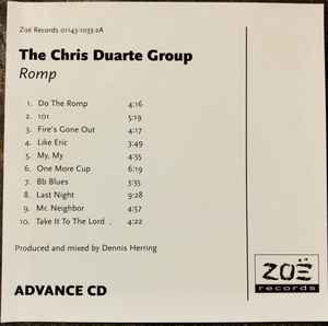 Chris Duarte Group – Romp (2003, CD) - Discogs