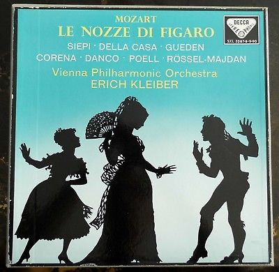 Mozart, Vienna Philharmonic Orchestra, Kleiber, Hilde Gueden, Lisa