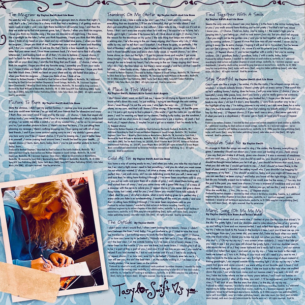 Taylor Swift – Taylor Swift (2018, Clear Crystal / Turquoise, Vinyl) -  Discogs