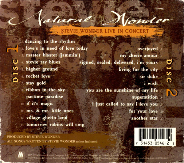 Stevie Wonder – For Your Love (1995, CD) - Discogs