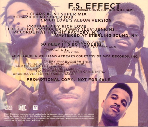 télécharger l'album FS Effect & Christopher Williams - I Wanna B Ure Lover