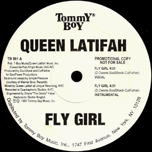 Queen Latifah – Fly Girl / Nature Of A Sista' (1991, Vinyl) - Discogs