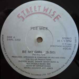 Pee Wee Ford - Be My Girl album cover