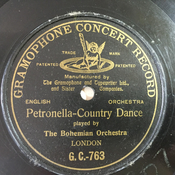 The Bohemian Orchestra – Petronella (1907, Shellac) - Discogs
