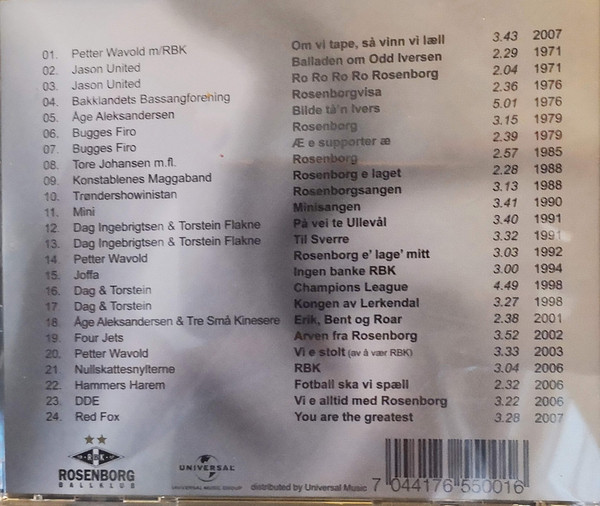lataa albumi Various - Vi E Stolt RBK Historien I Lyd